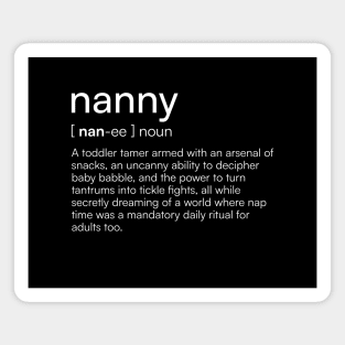 Nanny definition Magnet